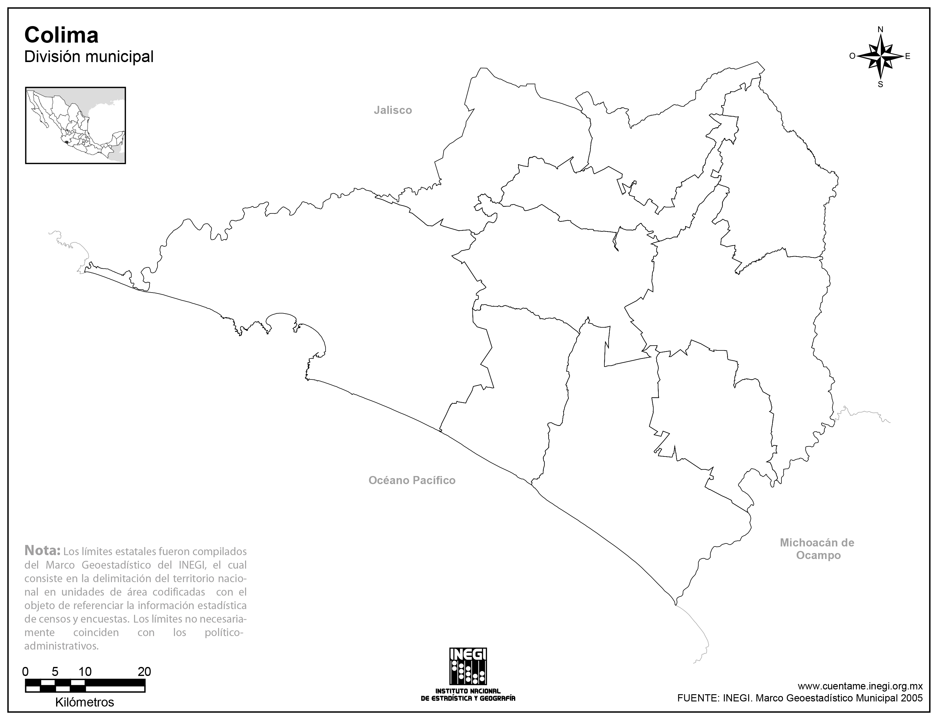 Municipios Colima Villa Educación